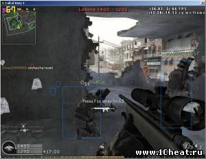 ArtificialAiming Radar v1.2 - Call Of Duty 4, 5 чит